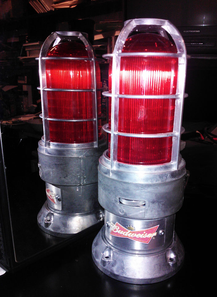 The Budweiser Red Light Goal Horn 